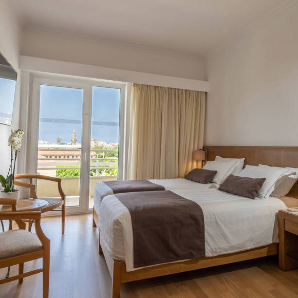 

Kydon City Hotel Chania Family Suite Square View 2